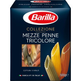 Макаронные изделия Barilla Mezze Penne Tricolore мецце пенне трехцветные