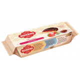 Печенье сдобное Яшкино со вкусом клубники в шоколадной глазури 137 г
