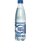 Вода BonAqua газированная 0,5 л